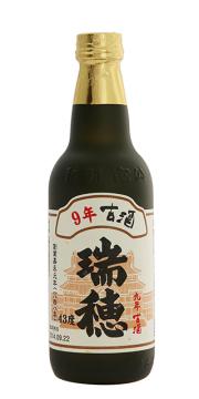 【瑞穂酒造】9年古酒　瑞穂　43度　360ml【二合瓶シリーズ】