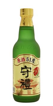 【神村酒造】守禮 ハイビスカス酵母 原酒　51度　360ml【二合瓶シリーズ】