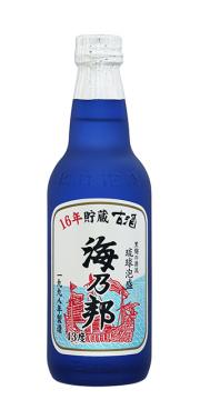 【沖縄県酒造協同組合】海乃邦 1998年製造 16年古酒　43度　360ml【二合瓶シリーズ】