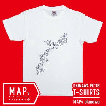 【4kake】 MAPs OKINAWA Tシャツ