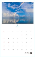 2026 Islands Blue Okinawa calendar 北島清隆 【大型】