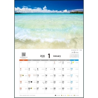 カギスマミヤコジマ 2026年カレンダー  A4サイズ