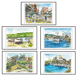 沖縄風景　波の上　NAMINOUYE　OKINAWA　郵便ハガキ　絵葉書 沖縄かりゆしショッピングプラザ / ポストカード